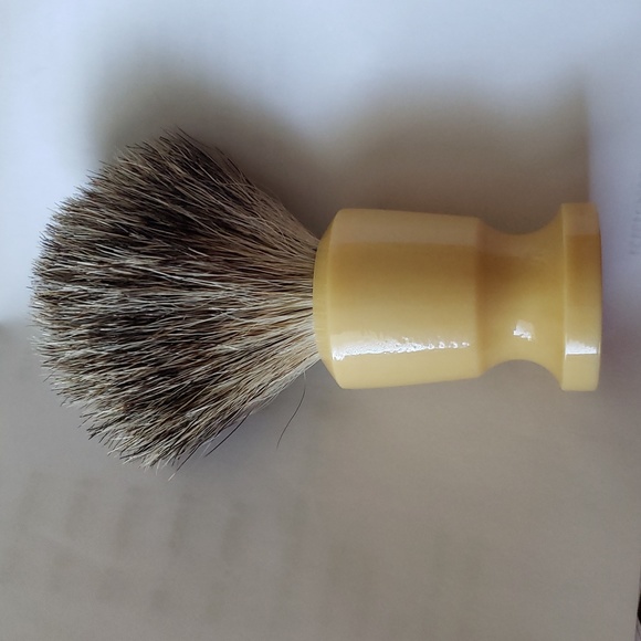 Vintage Currier & Ives mug, shaving brush included - Picture 4 of 5